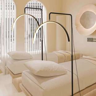 美睫纹绣灯U型落地灯led护眼美甲灯纹眉嫁接睫毛照明灯冷光照脸灯