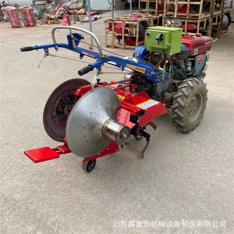 高度宽度可调草莓开沟起垄机果园小型筑梗机沙土黏土大马力扶垄机