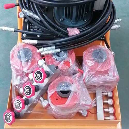 板换夹紧器换热器液压扳手液压紧板器换热器拆装工具设备