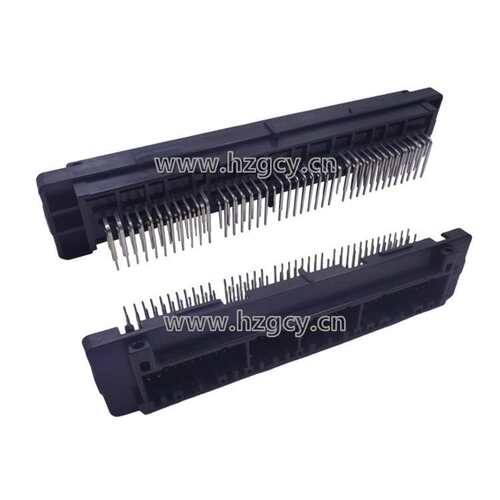 76孔汽车PCB焊板弯针座连接器ECU线到板插头DJ7761A-1.2/1.8-10AW
