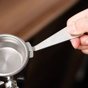 不锈钢手柄粉碗分离器 咖啡机撬粉碗起子 粉碗拆除器 JAZZ COFFEE