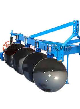 1LY-425圆盘犁   非洲农用圆管犁   拖拉机悬挂重型圆盘犁   犁