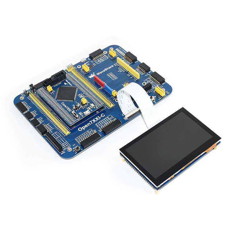 微雪4.3寸电容触摸液晶显示屏IPS 800×480 RGB I2C接口 5点触控