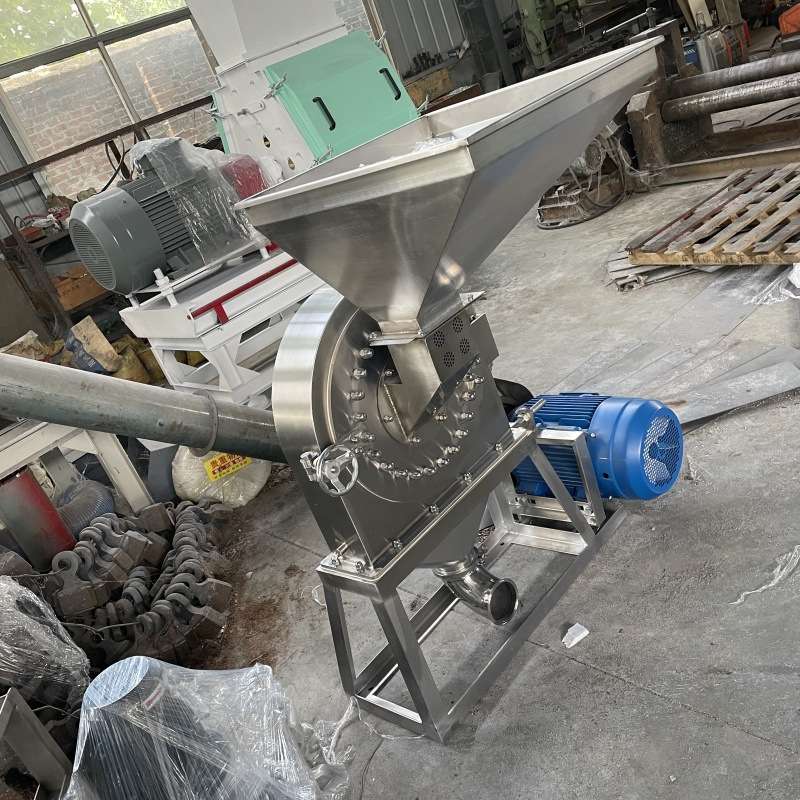 齿盘式杂粮玉米粉碎机多型号甘草粉碎机现货大米白糖粉碎机
