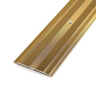 6公分7加宽铝合金木地板压条瓷砖接缝平板收边条地毯压边装饰线条