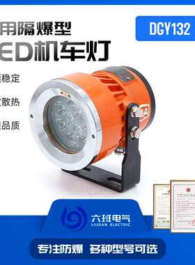 矿用隔爆型LED机车灯DGY18/24L(A)井下移动固定防爆照明信号灯