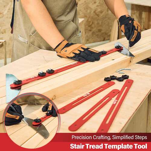 楼梯尺多功能折叠家居工具伸缩尺楼梯测量工具Stair Tread Gauge