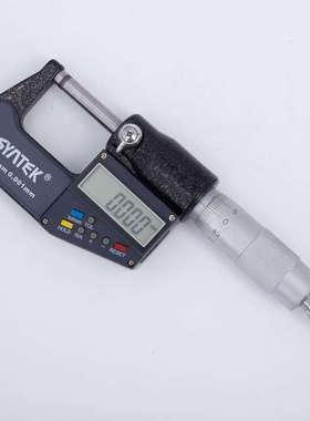 爆款syntek量具外径数显千分尺 电子分厘卡 0-25-50mm螺旋测微器