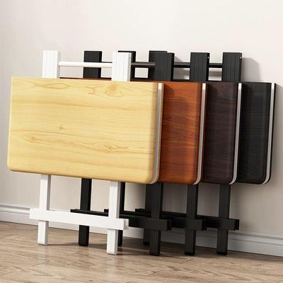 家用折叠桌子出租房吃饭简易餐桌户外便携摆摊免安装折叠桌方桌子