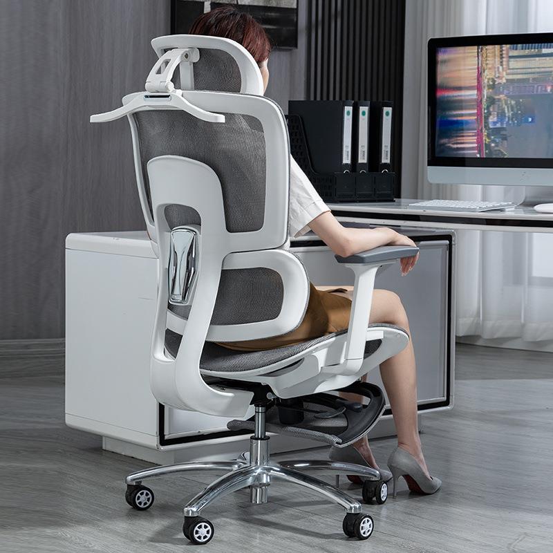 人体工学椅办公座椅电脑学习椅午休可躺椅靠背护腰老板椅子