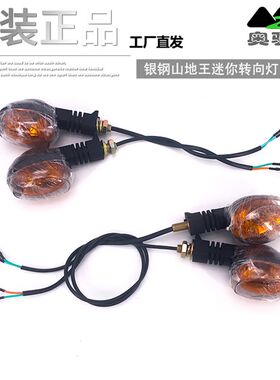 银钢大小迷你边三山地王原厂配件前后左右转向灯转弯灯