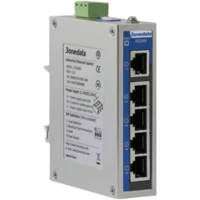 三旺 IES2005-P(12-48VDC/24VAC 3onedata 5电口百兆非网管交换机