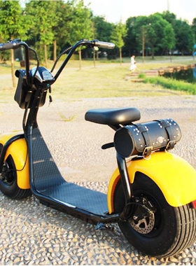 2025 new electric scooter 出口南美宽胎大轮电动滑板车哈雷车