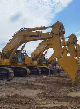 挖机PC1250支重拖轮21T3000420引导轮座21T3032540链条21T3231123