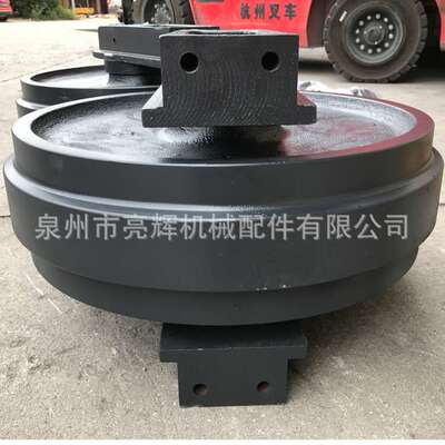 神钢SK350挖掘机引导轮 神钢挖掘机配件
