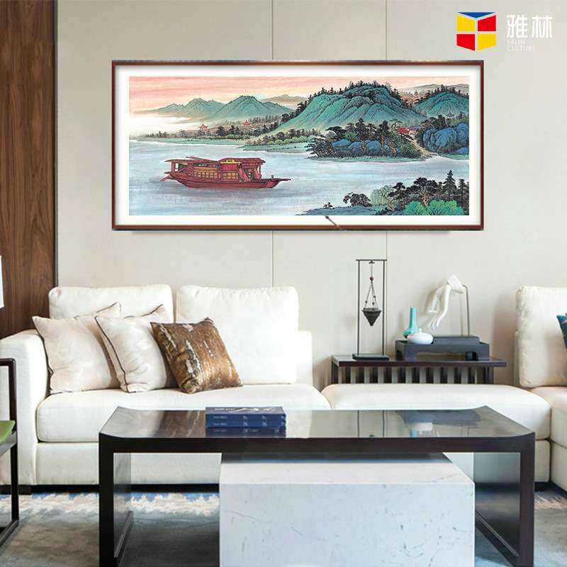 吴广 当代青年学者 金石书画家 作家 诗人国画挂画禅意禅心
