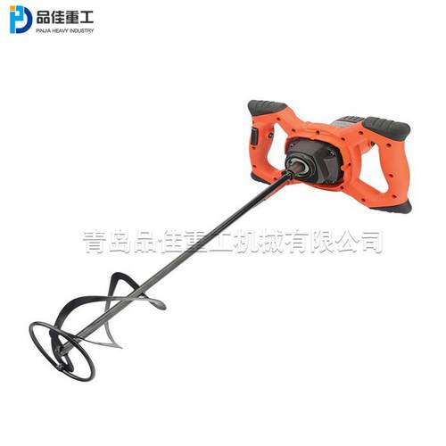 电动手持式水泥拌匀器 调速腻子粉泥灰化工搅拌器 不锈钢拌和机