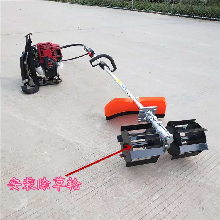 背负式四冲汽油割草机 家用小型除草机 树木割灌机