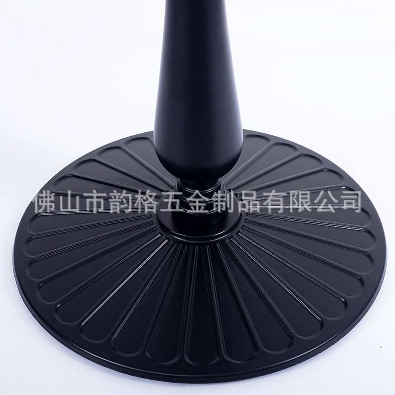 咖啡厅餐台脚复古欧式铸铁桌脚铁艺桌腿花瓶柱底座桌子腿桌架支架