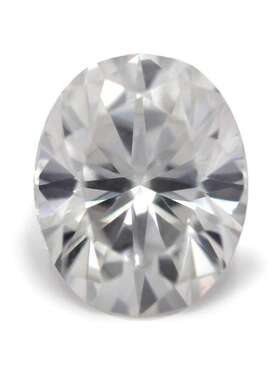 厂家直供蛋形 D 特白色VVS净度莫桑石异形莫桑钻裸石 优白超白