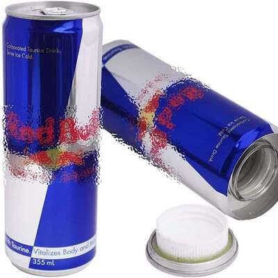 Diversion safe私人钱箱安全转移藏匿罐藏钱隐藏储物盒收纳饮料罐