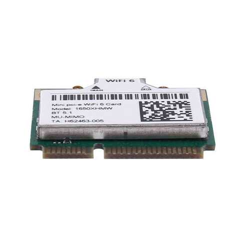 1个 颜色：绿色 材质：PCB 1650X 1650XHMW 网卡 双频  2400M Blu
