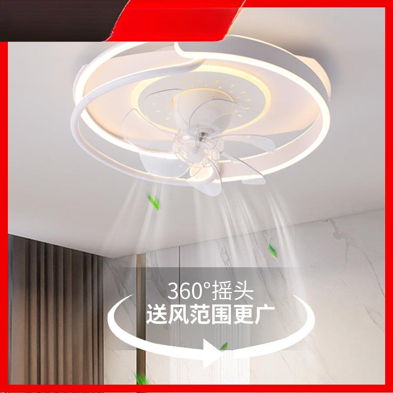 盛邦荣房间书房度吊扇灯新款吸顶灯简约现代卧室儿童风扇灯