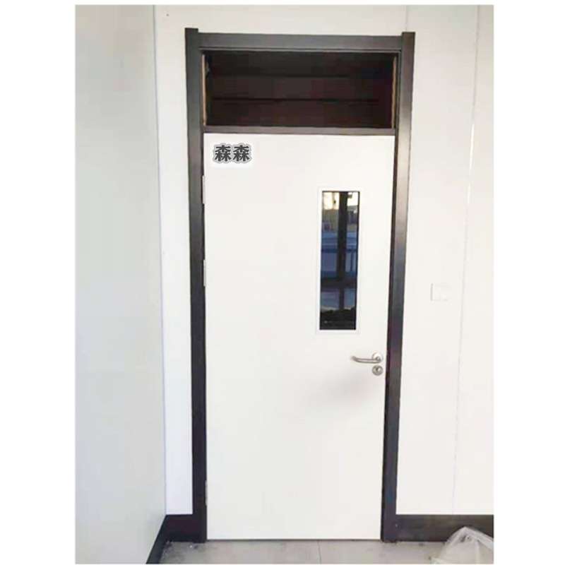 实木复合教室门 学校教室子母门 耐磨防撞 SS6980 森工实力厂家