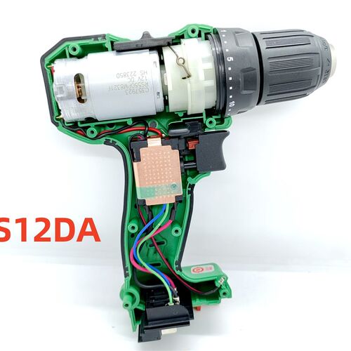 HIKOKI高壹DS12DA电钻12V配件开关电机马达齿轮夹头机壳