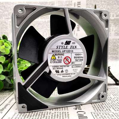 育良IKURA UP12D10 12CM/厘米100V 16/15W 12038全金属散热风扇