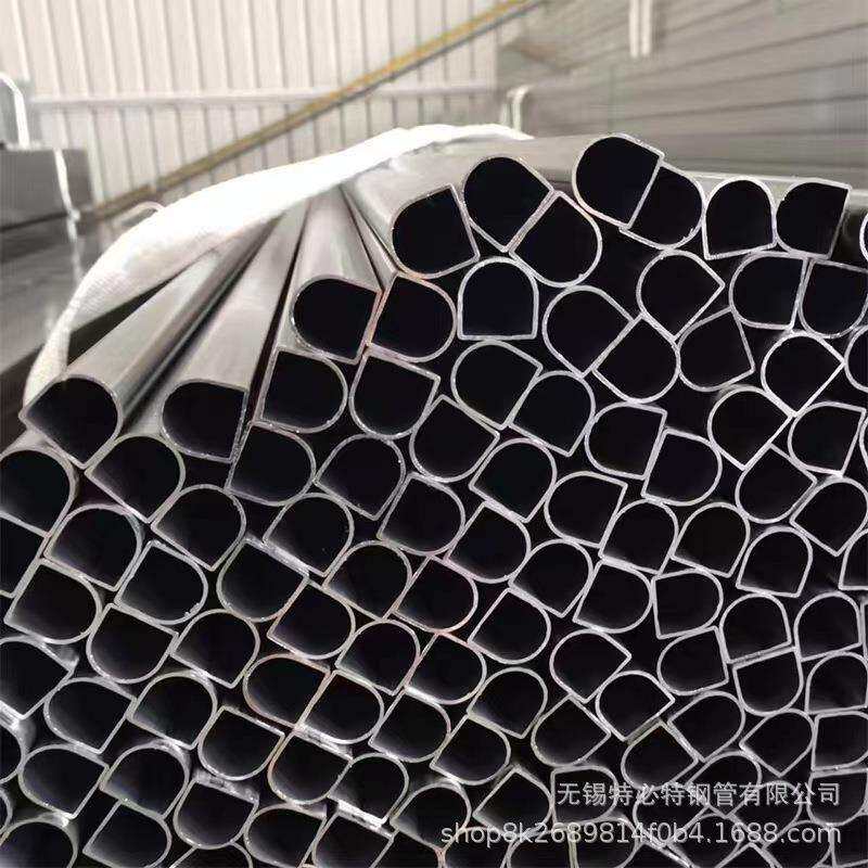 无锡焊管厂家供应 D型焊管 家具用40*40 q235b冷拉焊管可冲压折弯