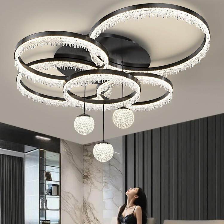 客厅吊灯2025新款轻奢感意式极简客厅主灯吸顶灯全屋灯具套餐,鲜花速递/花卉仿真/绿植园艺,割草机/草坪机,淘宝优惠券,粉丝福利购,淘宝优惠卷