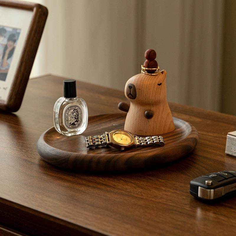 卡皮巴拉钥匙收纳摆件装饰进门口入户桌面收纳置物架创意挂钩托盘,鲜花速递/花卉仿真/绿植园艺,割草机/草坪机,淘宝优惠券,粉丝福利购,淘宝优惠卷