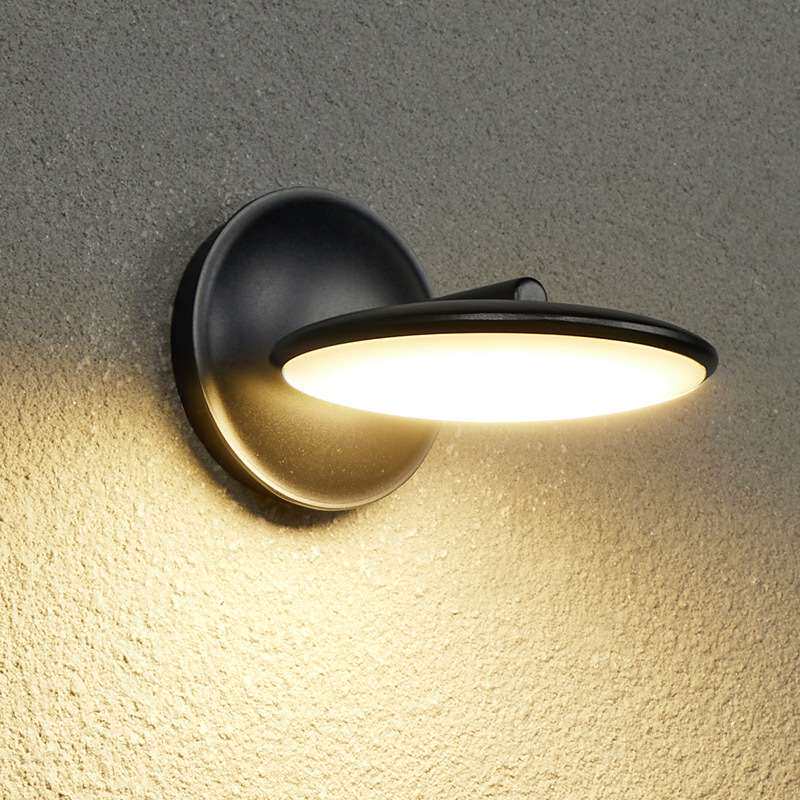 现代简约led防水室外壁灯可旋转墙壁灯床头灯客厅走廊过道庭院灯