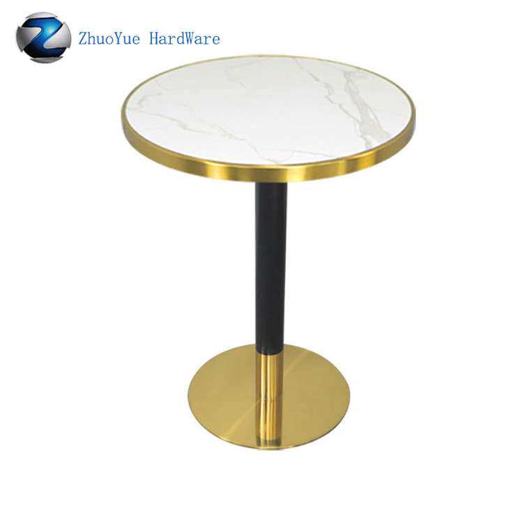 2025轻奢商用旋转岩板儿童适用组合型大理石圆桌餐桌家具桌椅套装