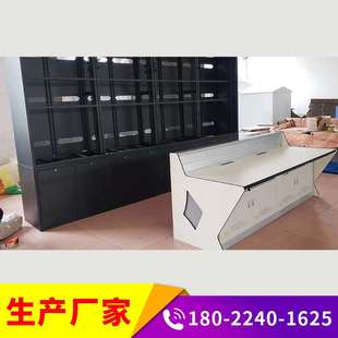 监控中心电脑安防监控控制台调度指挥智能监控台工作台科技调度台