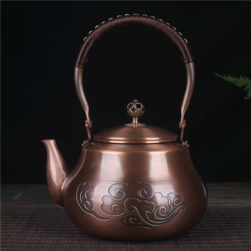 户外烧水壶纯紫铜煮水壶 泡茶神器 茶具套装露营便捷烧水壶国潮,鲜花速递/花卉仿真/绿植园艺,割草机/草坪机,淘宝优惠券,粉丝福利购,淘宝优惠卷