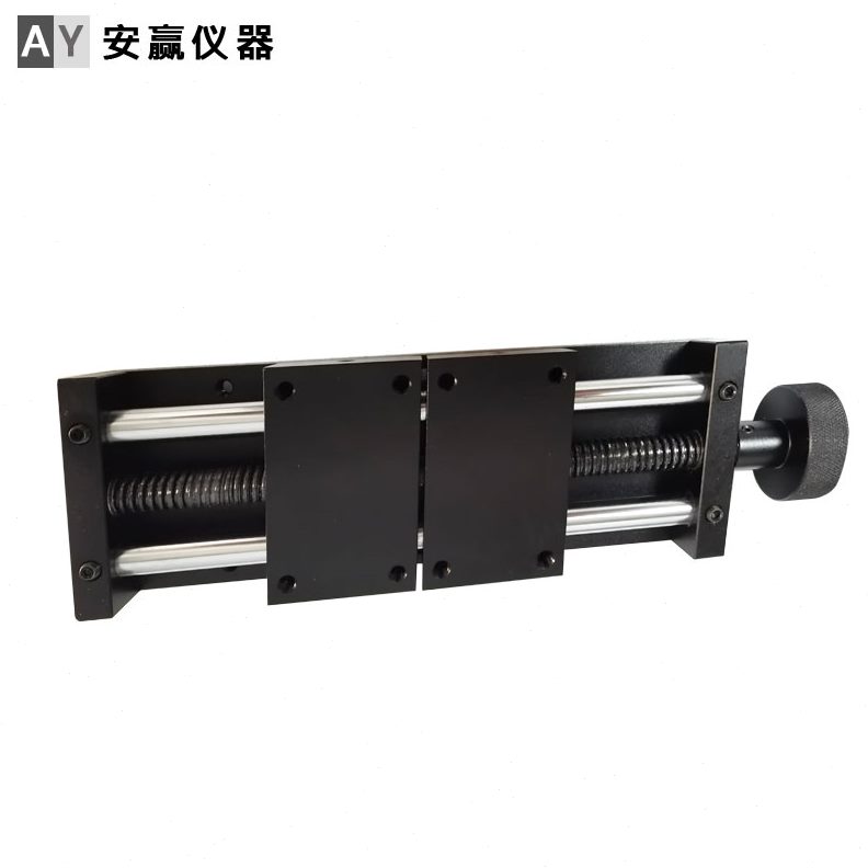 平 承载滑台手动行 时滑块形定制可台T双 移同行 运大程双向丝杆