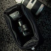 n双肩数码 相机包潮收纳袋防震S摔单反微单nn内胆包hou抗e单摄影