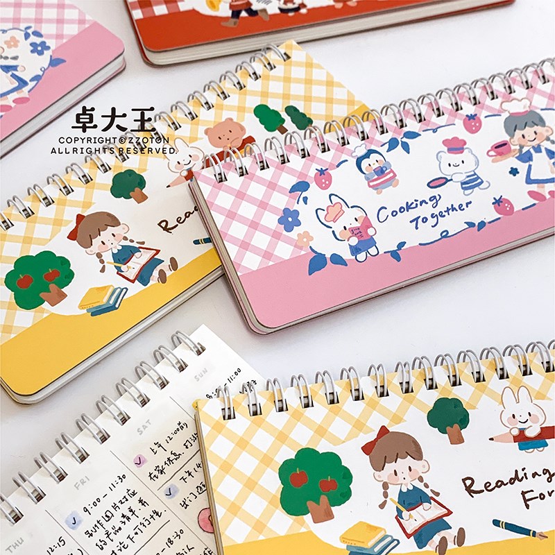 卓大王周计划本阿卓线圈本weekly学习作业规O划工作日程便携打卡