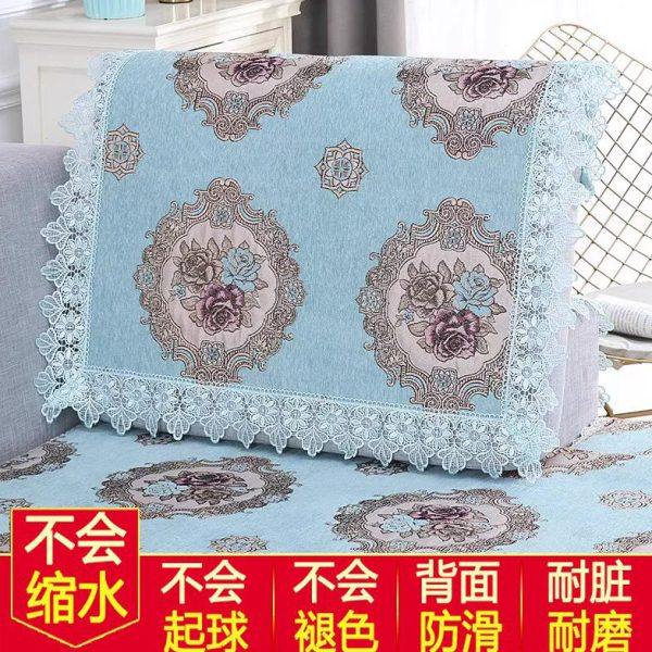 防滑沙发巾后靠背巾扶手巾欧式四季通用百搭沙发套罩现代简约盖巾