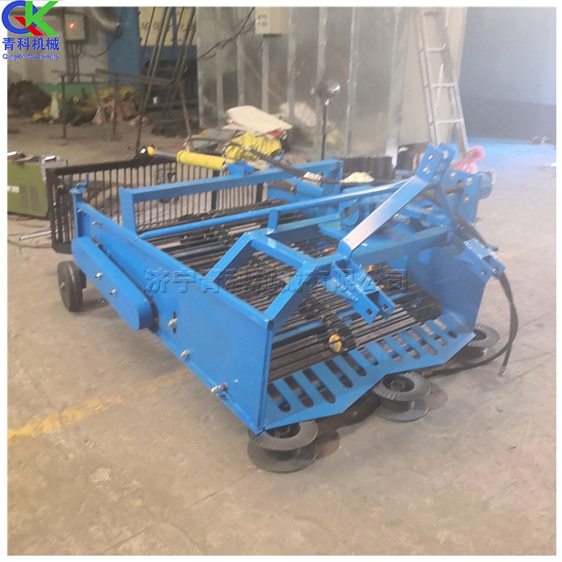 田间管理捡石机j农田拖拉机牵引式农田捡石头机土壤筛石自动装车