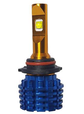 汽车大灯 h4高亮解码led远近光一体大灯h7通用9007改装车灯头灯