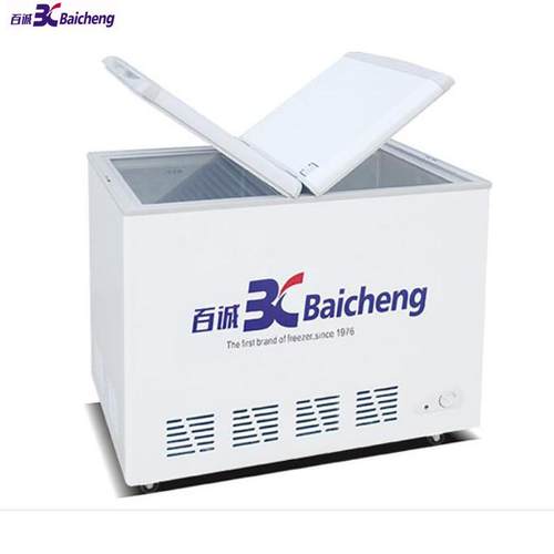 百诚 BD/C-183/213/243/278 商用卧式蝶形门单温冷冻冷藏可转换