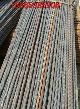 30MnSi内螺旋钢棒 养殖场漏粪踏板用PC钢棒 9.0 10.7 12.6mm钢筋