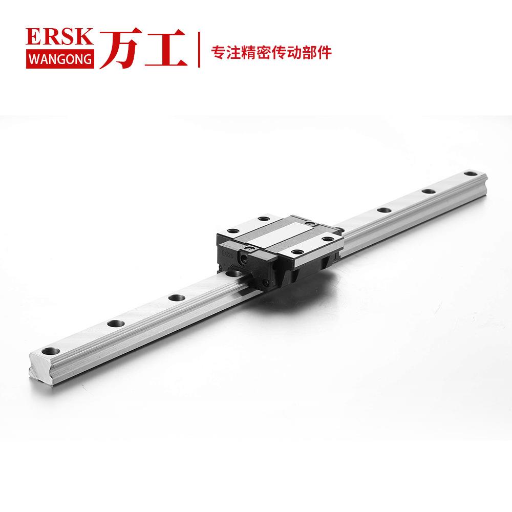 直线导轨滑块滑轨线轨 HGH/W15/20/25/30/35/45CA/CC 方形法兰