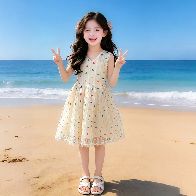 女童超好看炸街裙子儿童公主裙潮