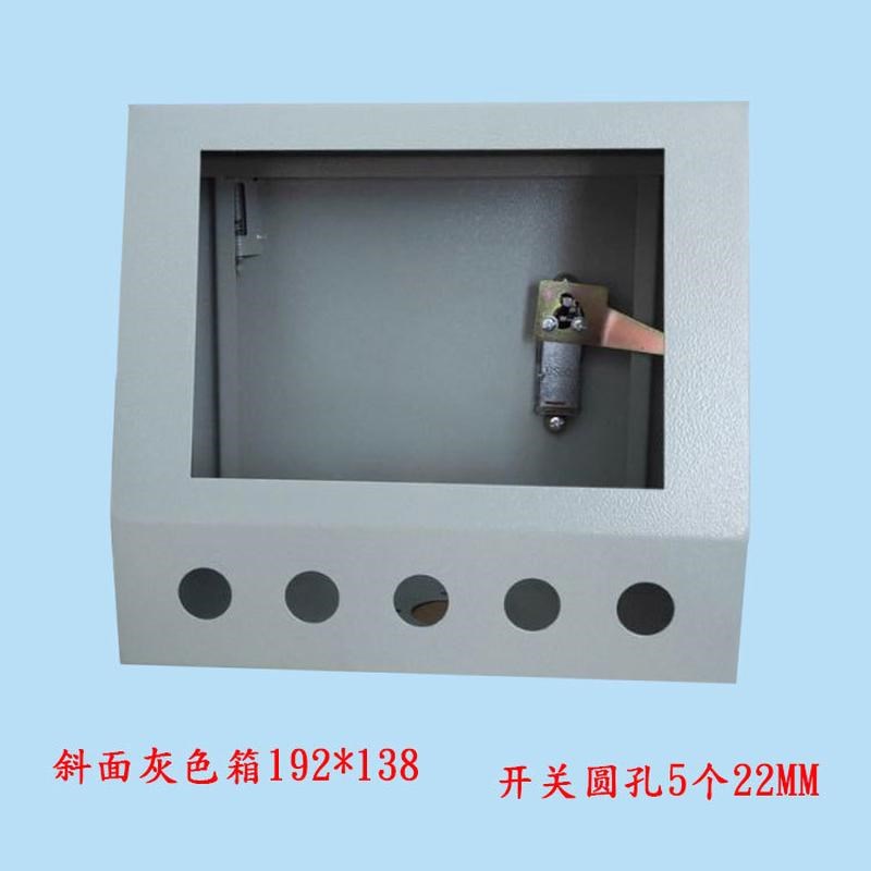 触摸屏安装盒旋转支架电控箱触摸屏7寸10威纶信捷PLC人机界面文本