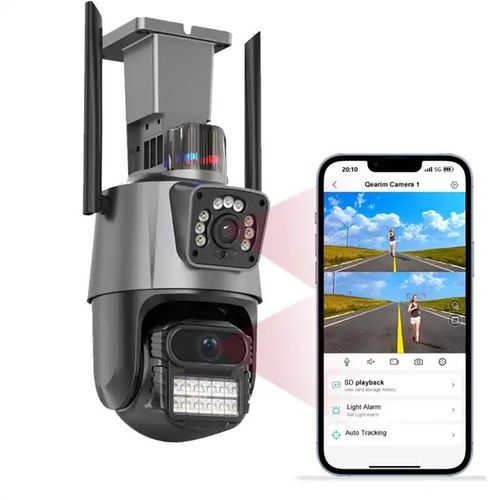 雄迈ICSEE摄像头P11监控器摄像头球机家用无线款室外高清户外双目