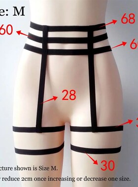 1PC Sexy Underwear Elastic Cage Leg Garter Belt Harness Susp